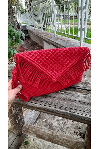 MAKROMENEW Makrome Clutch El Ö?güsü Çanta