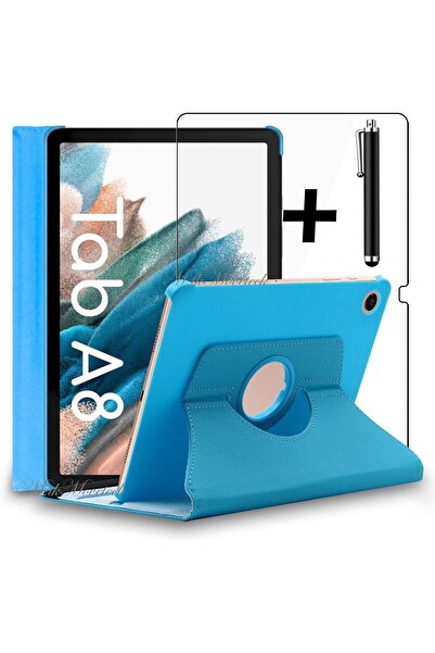 m.tk moveteck Samsung Galaxy Tab A8 10.5 Sm-x200 Kılıf Dönebilen 360 Tablet K...