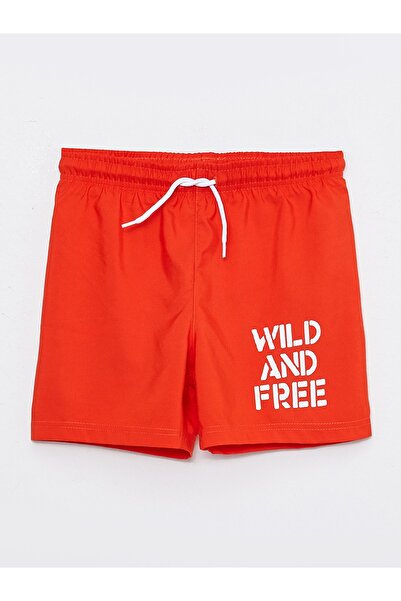 LC Waikiki Fiú - úszónadrág nyomtatással és elasztikus derékkal