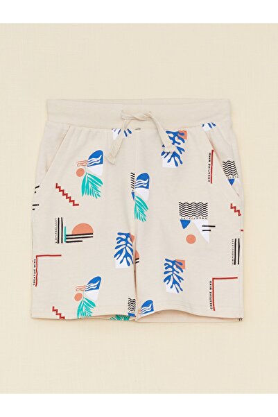 LC Waikiki Elastični struk sa štampanim organskim pamučnim dečacima