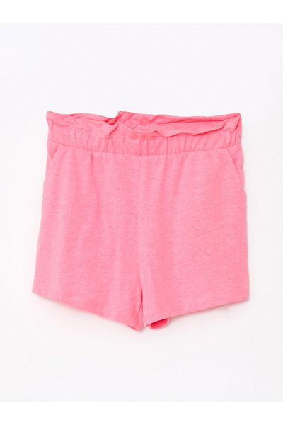 LC Waikiki Basic Elastic Waist Shorts for Girls