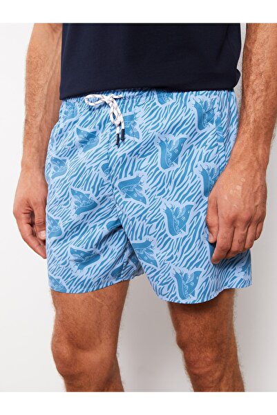 LC Waikiki Pánske vzorované krátke morské šortky