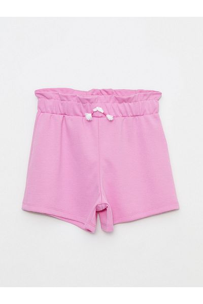 LC Waikiki Basic Elastic Waist Shorts for Girls