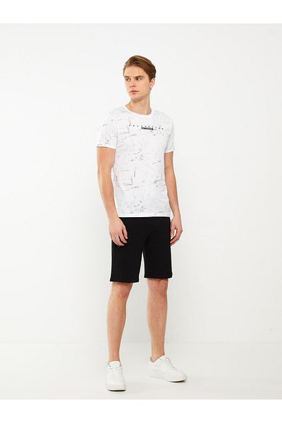 LC Waikiki Men's Slim Fit Shorts - Tie Detailed