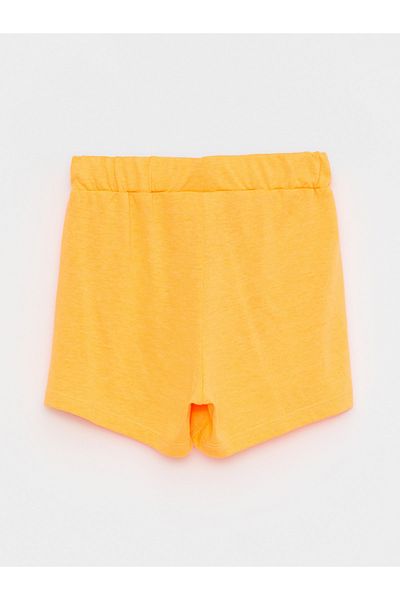 LC Waikiki Printed Elastic Waist Shorts for Girls