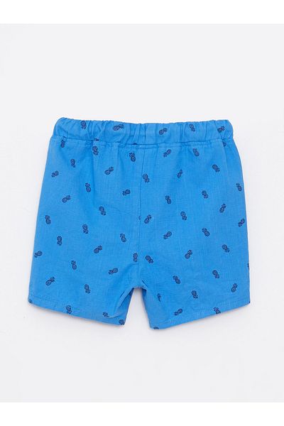 LC Waikiki Printed Elastic Waist Shorts for Baby Boy