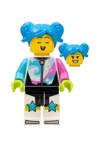 LEGO Original Accessory Moc Custom Minifigure Minifigure Women Biker Rally Driver