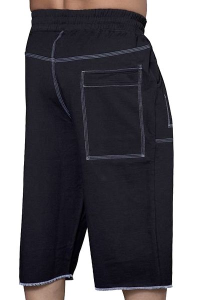 Big Sam Black Capri Shorts 1611