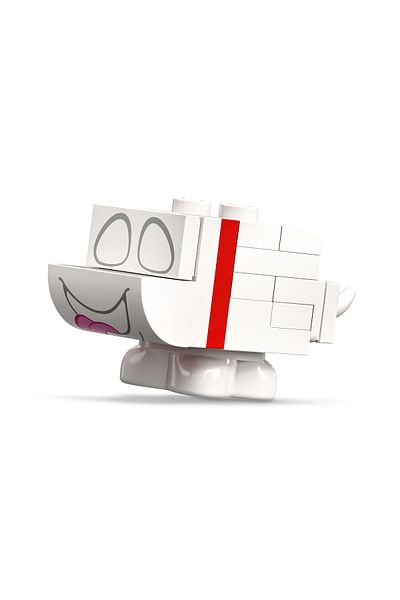 LEGO Original Accessory Moc Custom Minifigure Minifigure Super Mario White Ghost Polterpup 15 Pieces