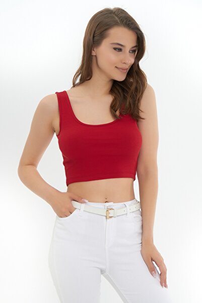 Pattaya Women's Strappy Ribbed Camisole Bustier P21s201-2494