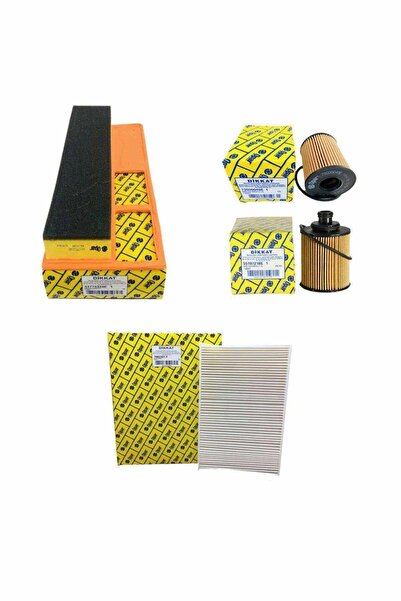Genel Markalar Fiat Palio-- 1.3 Jtd Multijet Filtre Bakım Seti 2003-2012 [3lü-otodeposuset5454b]