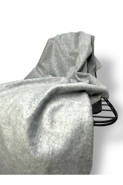 PLUSH STUDIO Zp-plr Χωρίς Τρίχα, Εισαγόμενο Γκρι Λούτρινο Ύφασμα, Fleece 100x150 Cm Home Textile, Ταπετσαρία, Πασμίνα καναπέ Hobby