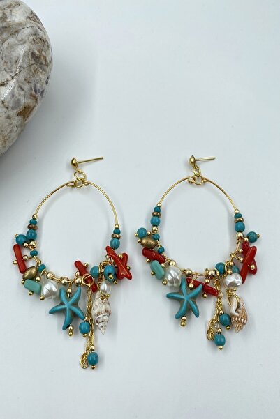 Cocopelli Concept الأقراط البوهيمية العرقية المصنوعة يدويا