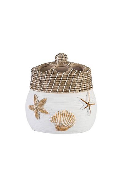 Prima Nova Beige StarFish - Toothbrush Holder