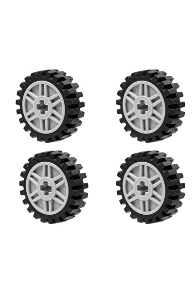 LEGO Orjinal Technic Aksesuar Custom Moc Tire 24 X 7 Küçük Boy Ince Tekerlek ...
