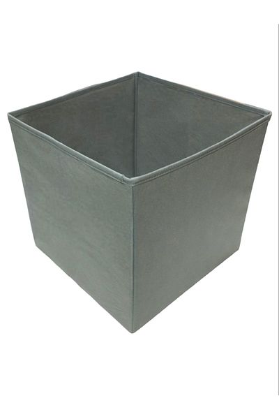 Balkan Room Gray Multi-Purpose Closet Organizer Box Decorative Storage Box Shelf Organizer Large