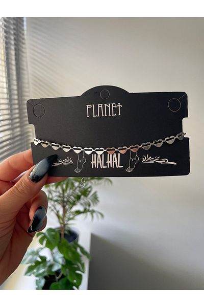 Planet Butik Heart Chain Anklet