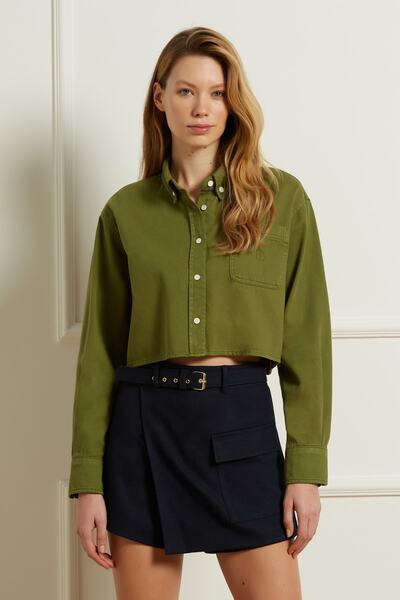 Dahlia Bianca Flora Gömlek