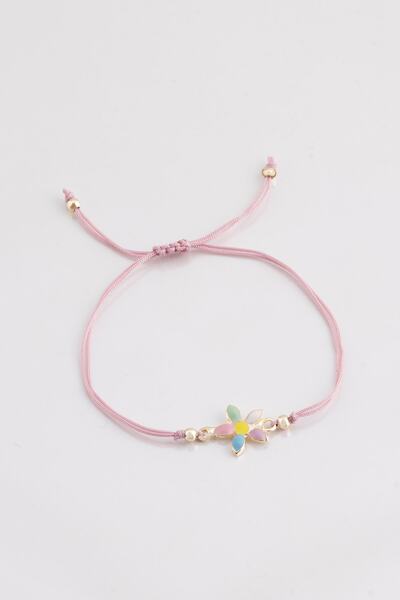 Sortie Aksesuar Papatya Figürlü Boyu Ayarlanabilir Ip Bileklik 014