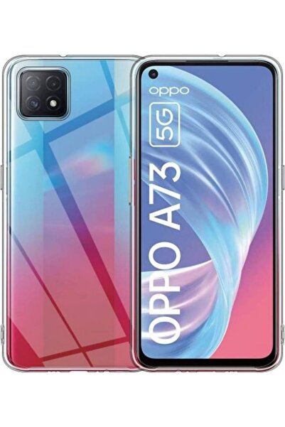 Case 4U Oppo A73 Kılıf A+ Şeffaf Lüx Süper Yumuşak 0.3mm Ince Slim Silikon
