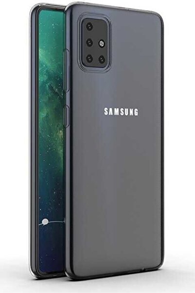 Case 4U Samsung Galaxy A71 Uyumlu Kılıf A+ Şeffaf Lüx Süper Yumuşak 0.3mm Inc...