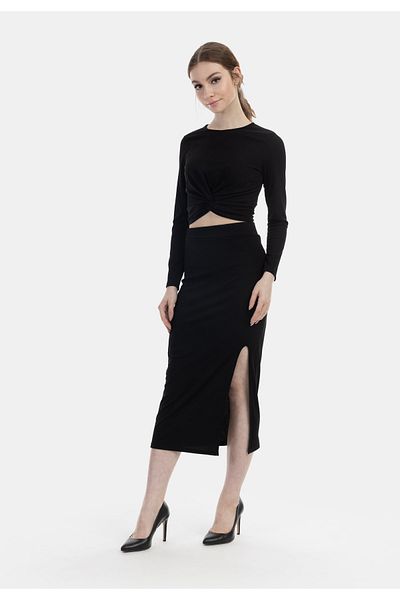 myMo nacht Jersey Midirock