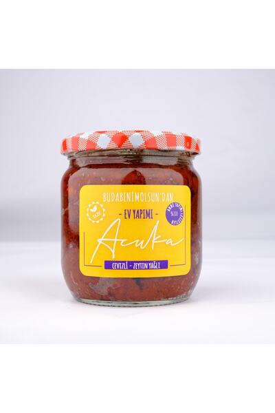 budabenimolsun Acuka Cevizli Ev Yapımı Antep Usulü Kahvaltılık Mezelik Zeytinyağlı Tatlı 400gr