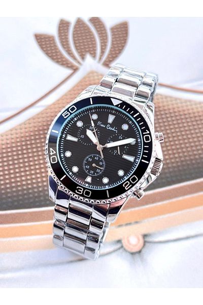 Pierre Cardin 800701F05 Steel Cord Men's Wristwatch 30 Mt Waterproof