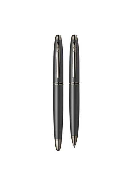 Scrikss Fountain Pen - Ballpoint Pen Suit Matte Black m Nib