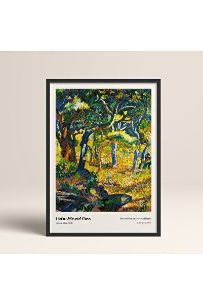 HOMEPACK Uramljeni moderni Henri-edmond krst 30x40cm 40x60cm 50x70cm crno-bel...