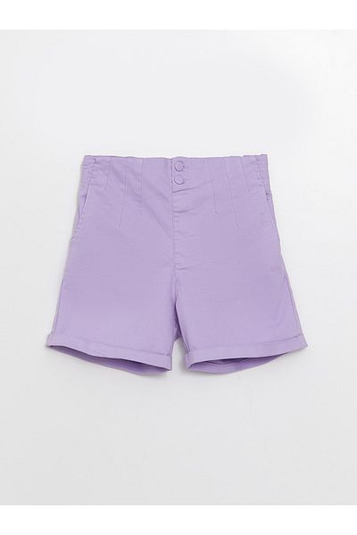 LC Waikiki Βασικό κοριτσίστικο σορτς Gabardine