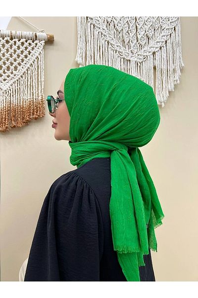 useev Bamboo Scarf Shawl Benetton Green 90*190