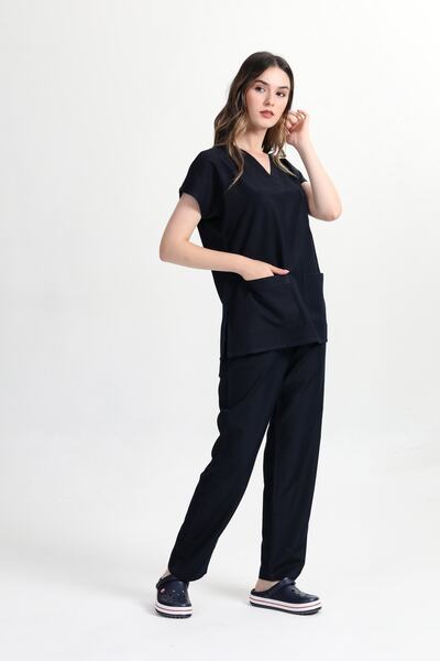 BaşakMedical Set de tricou pentru femei Yarasakol Doctor Nurse