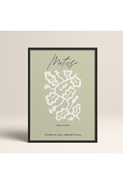 HOMEPACK Tablou cu rama din lemn negru Poster cu rama Decor artistic modern d...