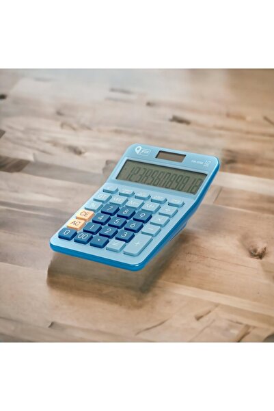 Pin 101m 12 Hane Mavi Masaüstü Hesap Makinesi