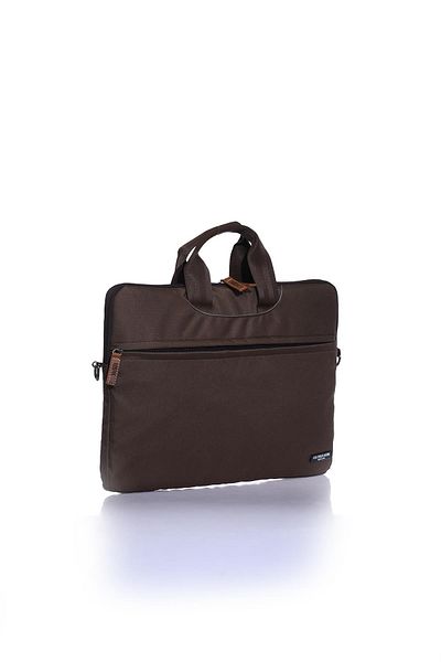 U.S. Polo Assn. Geantă maro pentru laptop unisex Plevr22474