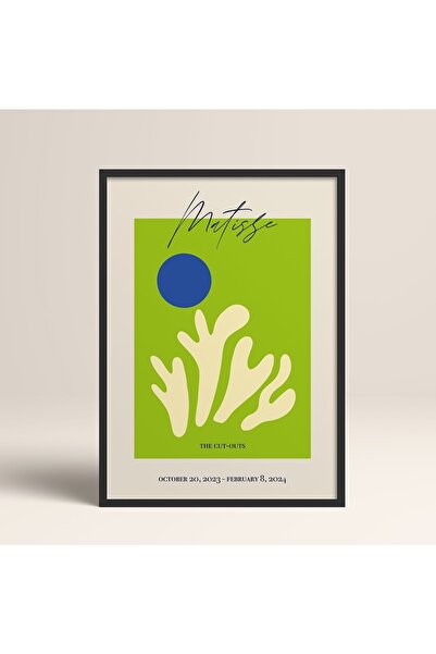 HOMEPACK Siyah Ahşap Çerçeveli Tablo Çerçeveli Poster Sanatsal Modern Duvar D...