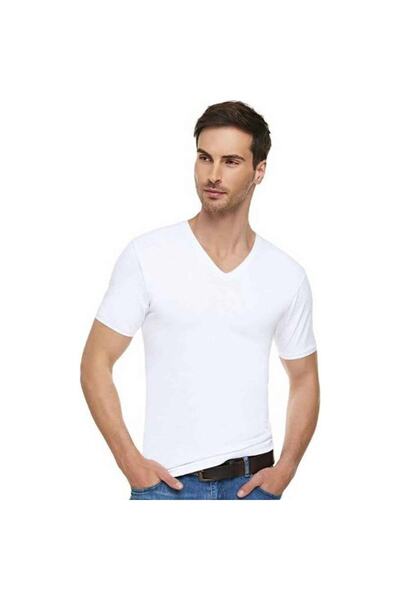 Tutku Elite Ανδρική Ελαστάνη με λαιμόκοψη 6 τεμαχίων