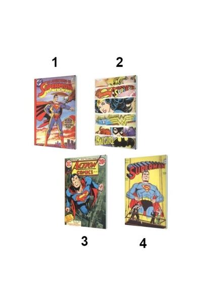 Mynote Superman Campus Def.26*18,5 40 Yp. cu linii