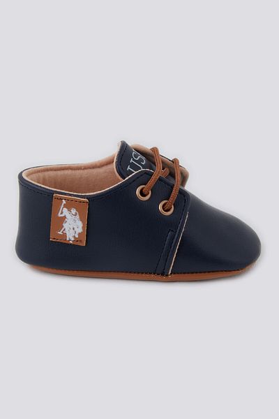 U.S. Polo Assn. Baby Boy Navy Blue Baby Shoes