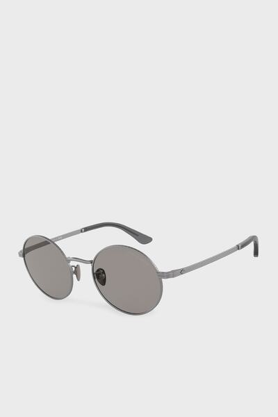 Giorgio Armani نظارات شمسية دائرية للرجال 0ar6140 3003m3 50