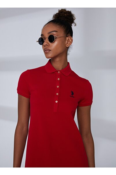 U.S. Polo Assn. Dress, Xs, Red