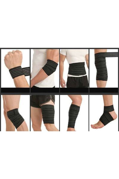 KEMSAD 1 قطعة ضمادة مرنة المعصم العجل الكوع الساق حامي الكاحل