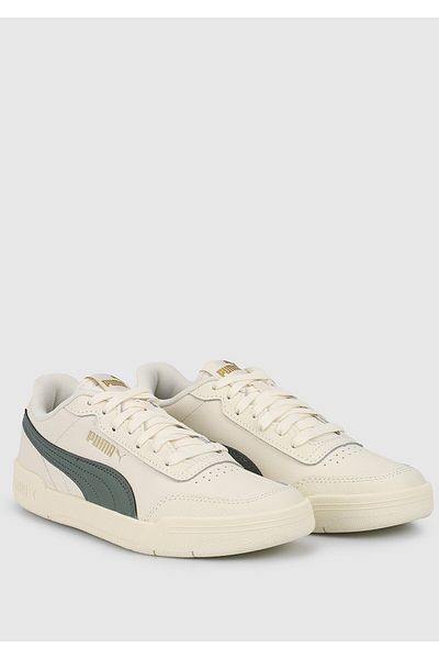 Puma Kids Boy Lace Up Outdoor Shoes, Off White