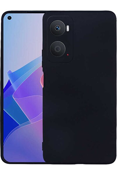 Case 4U Oppo A36 Kılıf Klasik Mat Renkli Yumuşak Premier Silikon Siyah