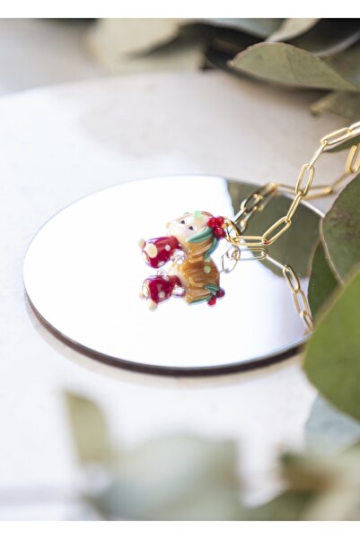 CHARMLUCKY Murano Kokinal Baby Necklace