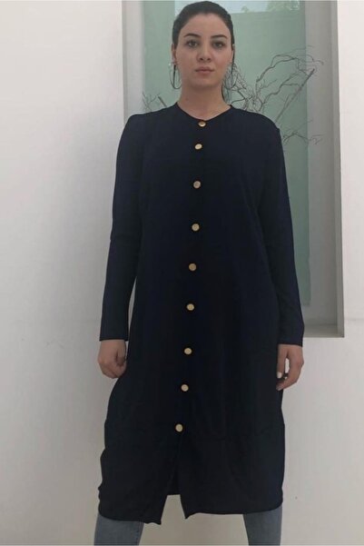 First Kadın Tesettür Merserize Triko Hırka