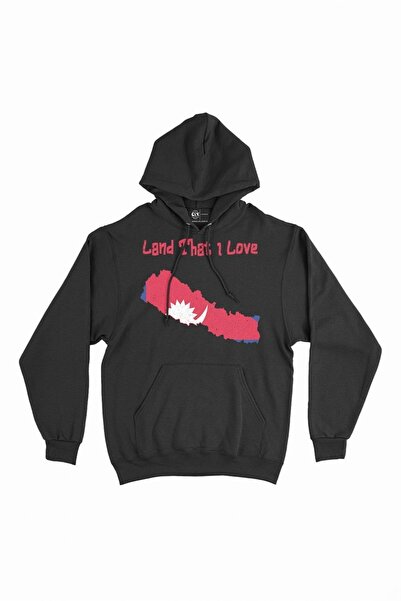 Cix سويت شيرت بقلنسوة من Land That I Love نيبال