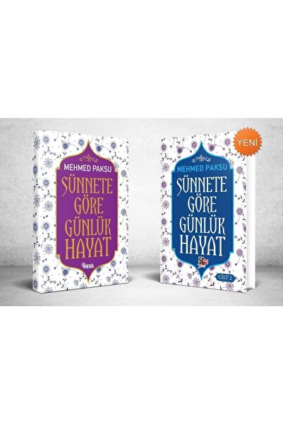 Nesil Yayınları Mehmet Paksu Sünnete Göre Günlük Hayat 1-2 (ciltli)