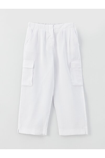 LC Waikiki Pantaloni de bază cu talie elastică pentru fete